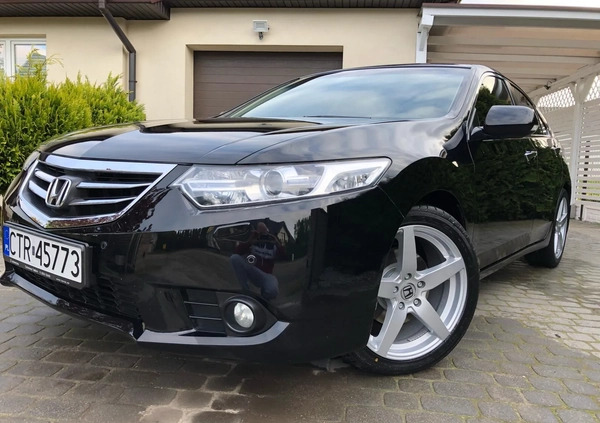 Honda Accord cena 56900 przebieg: 162054, rok produkcji 2014 z Toruń małe 742